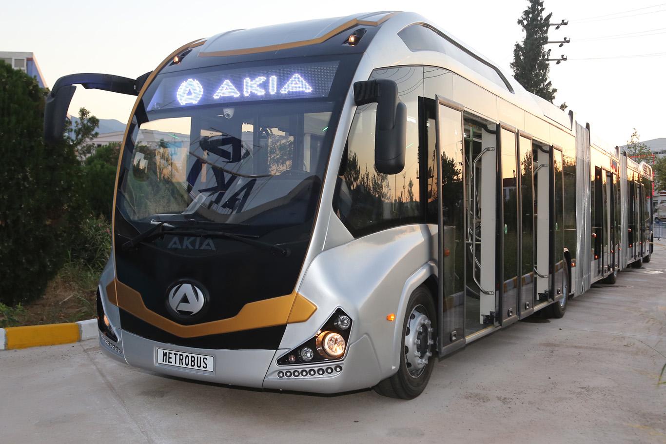 Türkiye’nin ilk yerli metrobüsü Bursa’da üretiliyor